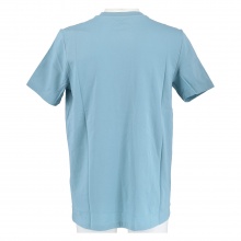 Asics Lauf-Tshirt Asics 77 (60% Baumwolle) graublau Herren