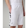 Australian Tennishose Short File 2025 (Baumwolle) kurz weiss/schwarz Herren