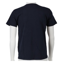 Australian Tennis-Tshirt Logo navy/rot Herren