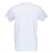 Australian Freizeit-Tshirt Logo Brush Line (100% Baumwolle) weiss/orange Herren