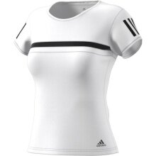 adidas Tennis-Shirt Club #18 weiss Damen