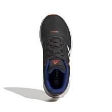 adidas Sneaker Runfalcon 2.0 schwarz/orange Freizeit-Laufschuhe Kinder