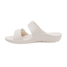 Aetrex Sandale Kaia Two Band Slide beige Damen