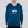 Alpha Industries Pullover Basic (Baumwolle) Sweater navalblau Herren
