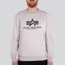 Alpha Industries Pullover Basic (Baumwolle) Sweater braun Herren
