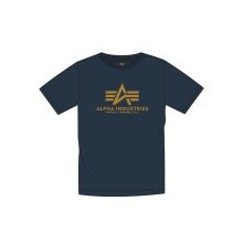 Alpha Industries Tshirt Basic (Baumwolle) new navy Herren