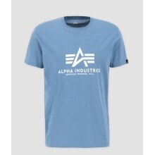Alpha Industries Tshirt Basic (Baumwolle) airforceblau Herren