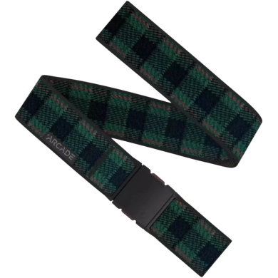 Arcade Gürtel (Belt) Plaid emeraldgrün