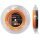 Ashaway Badmintonsaite Rogue Duo Hybrid 0.68/0.61 schwarz/orange 200 Rolle