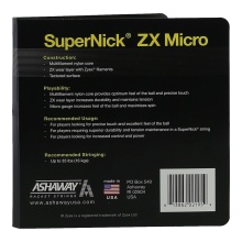 Ashaway Squashsaite Super Nick ZX Micro orange 9m Set