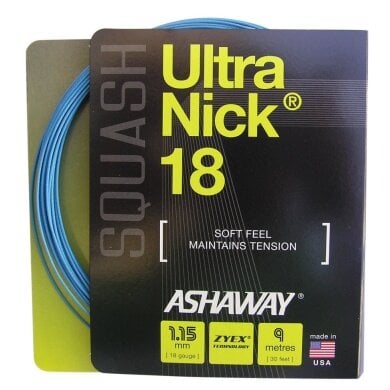 Ashaway Squashsaite UltraNick 18 blau 9m Set