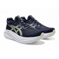 Asics Laufschuhe Gel Nimbus 27 (Dämpfung) 2025 dunkelblau/vanilla Herren