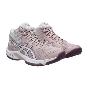 Asics Volleyball-Hallenschuhe Beyond FF MT (mittelhoch) rosa/weiss Damen