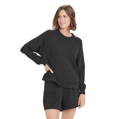 Athlecia Sweatshirt Jacey Crewneck (weiches Material) schwarz Damen