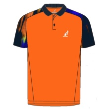 Australian Tennis-Polo Ace Blaze 2023 orange Herren