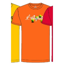 Australian Tennis Tshirt Australian Balls (Baumwolle) 2023 orange Herren