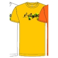 Australian Tennis Tshirt Australian Balls (Baumwolle) gelb Herren