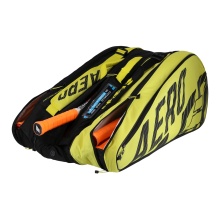 Babolat Tennis-Racketbag (Schlägertasche, 3 Hauptfächer) Pure Aero gelb/schwarz 12er
