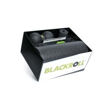 Blackroll OFFICE BOX Set schwarz (Standard + Duoball 08 + Mini + Gymbag)
