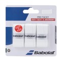 Babolat Overgrip Pro Tacky 0.6mm weiss 3er