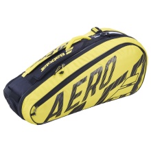 Babolat Racketbag (Schlägertasche) Pure Aero gelb/schwarz 6er - 2 Hauptfächer