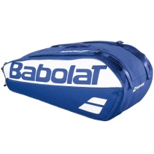 Babolat Tennis-Racketbag Court L (Schlägertasche, 2 Hauptfächer) 2025 blau/weiss 9er