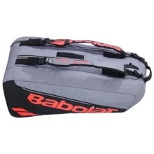 Babolat Tennis-Racketbag Pure Strike (Schlägertasche, 2 Hauptfächer, Schuhfach) 2025 carbongrau 6er