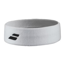 Babolat Stirnband Logo Headband weiss - 1 Stück