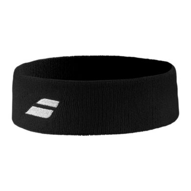 Babolat Stirnband Logo Headband schwarz - 1 Stück