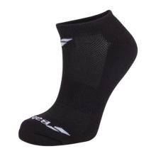 Babolat Tennissocke Invisible (Baumwolle) schwarz - 3 Paar
