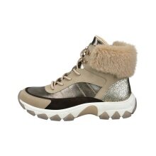Bagatt Winterstiefel D31-95236 (Schnürstiefel mit Innenfutter) beige/braun Damen
