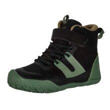 Ballop Barfussschuhe Sneaker Kuluba Waterproof (flexible Sohle, wasserabweisend) schwarz/grün Kinder