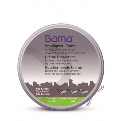 Bama Schuhpflege Imprägnier Creme (Schutz vor Feuchtigkeit) - neutral 100ml Dose