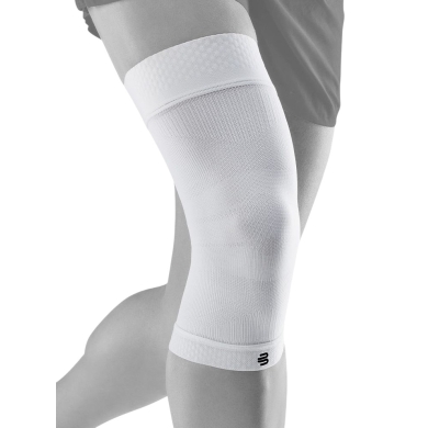 Bauerfeind Kniebandage Sports Compression Knee Support (Moderate Kompression) weiss - 1 Stück
