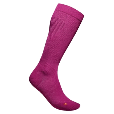 Bauerfeind Kompressionssocke Run Ultralight Compression (atmungsaktiv) pink Damen - 1 Paar