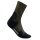 Bauerfeind Sportsocke Outdoor Merino Mid Cut (Kompressionssocke) dunklegrün Herren - 1 Paar