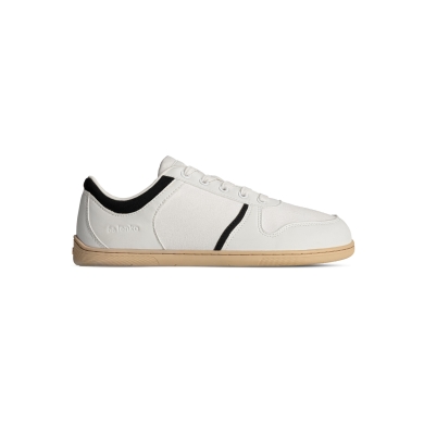 Be Lenka Barfussschuhe Sneaker Echo (flexible Sohle, Zero Drop, Leder) weiss/schwarz