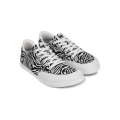 Be Lenka Barfussschuhe Sneaker Rebound (flexible Sohle, pures Barfußgefühl) Zebra schwarz/weiss
