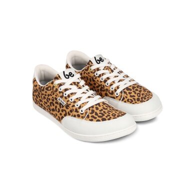 Be Lenka Barfussschuhe Sneaker Rebound (flexible Sohle, pures Barfußgefühl) Leopard braun