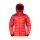 Bergans Winter-Daunenjacke Rabot Light Down mit Kapuze (leicht, warm) rot Damen