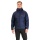 Bergans Daunenjacke Vaagaa Light Down Hood (windabweisend) navyblau/orange Herren