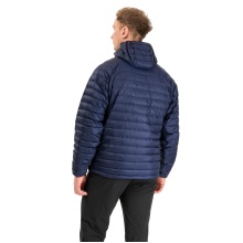 Bergans Daunenjacke Vaagaa Light Down Hood (windabweisend) navyblau/orange Herren