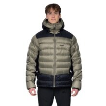 Bergans Winter-Daunenjacke Vaagaa Allround Down Hood (windabweisend, Primaloft® Black-Isolierung, sehr warm) grün Herren
