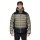 Bergans Winter-Daunenjacke Vaagaa Allround Down Hood (windabweisend, Primaloft® Black-Isolierung, sehr warm) grün Herren