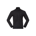 Bergans Fleecejacke Rabot Merino Midlayer (Merinomix) schwarz Herren