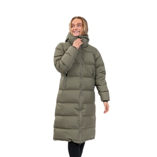 Bergans Winter-Daunenmantel Urban Down Long Coat (wärmeisolierung) grün Damen