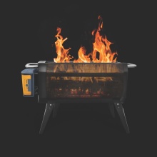 BioLite Feuerstelle FirePit+ (Feuerstelle, Grill und Powerbank in einem)