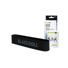 Blackroll Fitnessband Loop Band schwarz - extra stark -