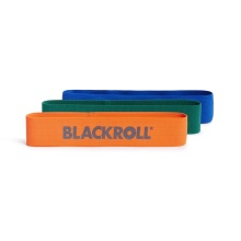 Blackroll Fitnessband Loop Band 3er Set (orange/grün/blau)