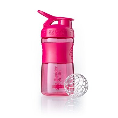 BlenderBottle Trinkflasche Sportmixer Grip 590ml pink
